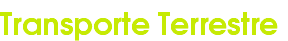 Transporte Terrestre